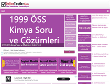 Tablet Screenshot of onlinetestler.com
